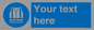 MC3019: Custom Hi-vis Vest Sign