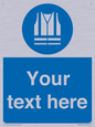 MC3019: Custom Hi-vis Vest Sign