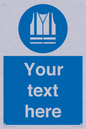 MC3019: Custom Hi-vis Vest Sign