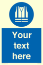 MC3019: Custom Hi-vis Vest Sign