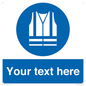 MC3019: Custom Hi-vis Vest Sign