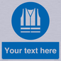 MC3019: Custom Hi-vis Vest Sign