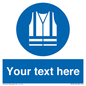 MC3019: Custom Hi-vis Vest Sign
