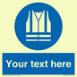 MC3019: Custom Hi-vis Vest Sign