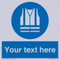 MC3019: Custom Hi-vis Vest Sign
