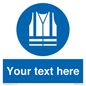 MC3019: Custom Hi-vis Vest Sign
