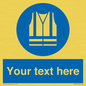 MC3019: Custom Hi-vis Vest Sign