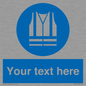 MC3019: Custom Hi-vis Vest Sign