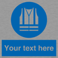 MC3019: Custom Hi-vis Vest Sign