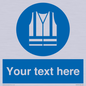 MC3019: Custom Hi-vis Vest Sign