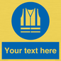 MC3019: Custom Hi-vis Vest Sign