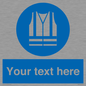 MC3019: Custom Hi-vis Vest Sign