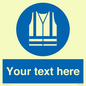 MC3019: Custom Hi-vis Vest Sign