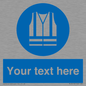 MC3019: Custom Hi-vis Vest Sign