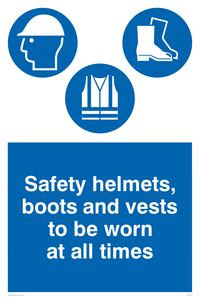 MC516: Helmets boots vests all times