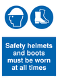 MC517: Helmets and boots all times
