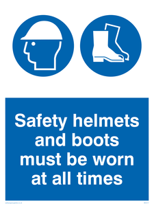 MC517: Helmets and boots all times