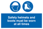 MC517: Helmets and boots all times