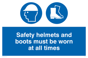 MC517: Helmets and boots all times