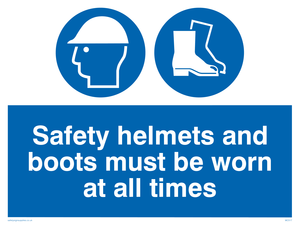 MC517: Helmets and boots all times