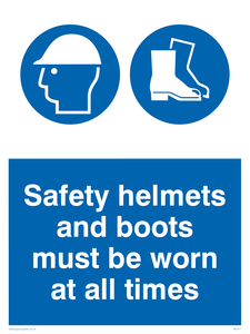 MC517: Helmets and boots all times