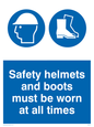 MC517: Helmets and boots all times