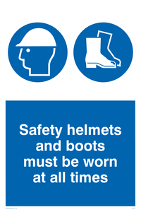 MC517: Helmets and boots all times