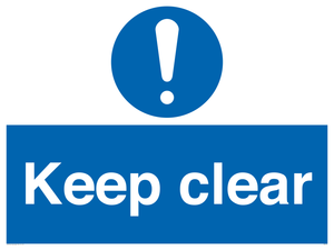 MC519: Keep clear sign