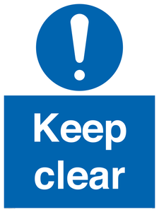 MC519: Keep clear sign