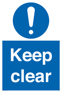 MC519: Keep clear sign