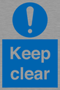 MC519: Keep clear sign