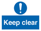 MC519: Keep clear sign