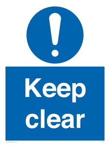 MC519: Keep clear sign