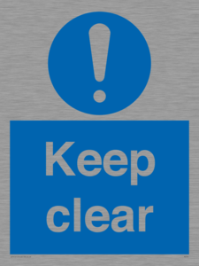 MC519: Keep clear sign