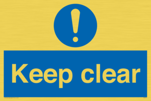 MC519: Keep clear sign