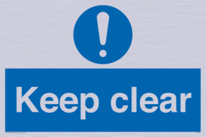 MC519: Keep clear sign