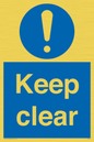 MC519: Keep clear sign