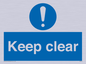 MC519: Keep clear sign