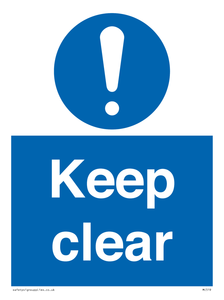 MC519: Keep clear sign