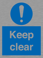 MC519: Keep clear sign