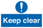MC519: Keep clear sign