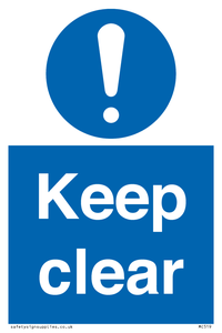 MC519: Keep clear sign