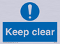 MC519: Keep clear sign