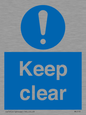MC519: Keep clear sign