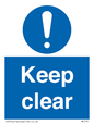 MC519: Keep clear sign
