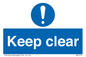 MC519: Keep clear sign