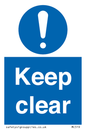MC519: Keep clear sign
