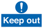 MC520: Keep out sign
