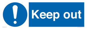 MC520: Keep out sign