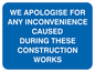 MC521: Apologies during construction
